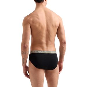 Armani - Heren Slips - Zwart - Katoen