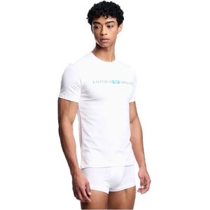 Emporio Armani - EM000379_AF10774 - T-shirt - Wit - Katoen - Korte Mouwen