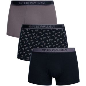 Emporio Armani - EM000370_AF10779 - Boxershorts - 3 Eenheden - Zwart - Katoen