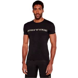 Emporio Armani - EM000375_AF10772 - T-shirt - Zwart - Katoen - Korte Mouwen