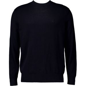 Trui - Marineblauw - Katoen Mix - Casual Stijl