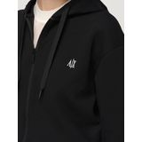 Armani Exchange - Hoodie - Zwart - Katoen