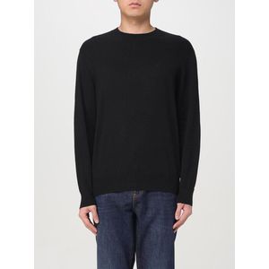 Armani Exchange - Gebreide Trui - Zwart - Ronde Hals - Regular Fit