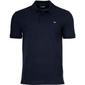 Emporio Armani Underwear - Polo - Blauw - Korte Mouwen