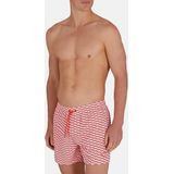 Emporio Armani - Zwembroek - Blauw - Elastische Tailleband - Allover Logopatroon