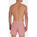 Emporio Armani - Zwembroek - Blauw - Elastische Tailleband - Allover Logopatroon