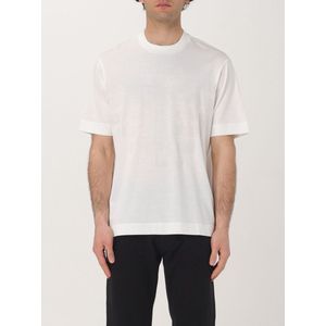 Emporio Armani, Heren, Tops, Wit, Maat: L Katoen,