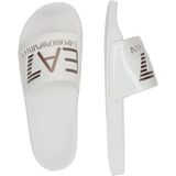 Emporio Armani - EA7 - Logo Slides - Wit - Rubber