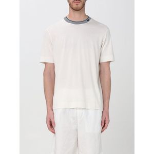 Emporio Armani - T-shirt - Beige - Heren