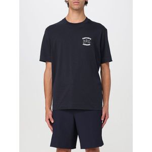 Emporio Armani, Heren, Tops, Blauw, Maat: XL Jersey,