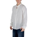 Overhemden - Effen - Katoen - Slim Fit - Lange Mouw