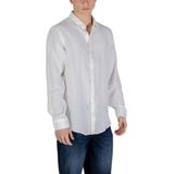 Overhemden - Effen - Katoen - Slim Fit - Lange Mouw