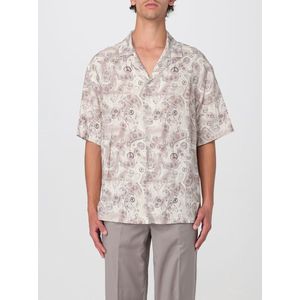 Shirt - Paisley Print - Beige - 100% Zijde