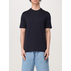Emporio Armani - T-shirt - Blauw - Katoen