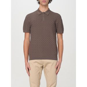 Emporio Armani, Heren, Tops, Bruin, Maat: XL