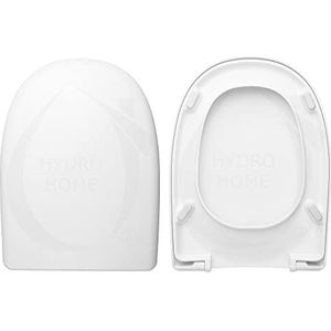 HYDRO HOME Wc-bril Flaminia Spin als origineel, wc-bril van Duroplast, omhullend, verstelbare scharnieren, Soft Close, wc-bril, Made in Italy