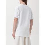 Jil Sander - T-shirt - Wit - Katoen - Ronde Hals - Korte Mouwen