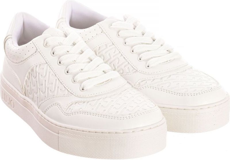 Liu Jo - Sneakers - Wit - Synthetisch - Platte Vetersluiting