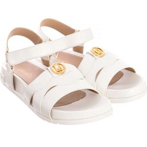 Liu Jo, Schoenen, Dames, Wit, 35 EU, Originele Design Sandalen