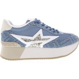 Liu Jo Dreamy 03 Sneakers Denimblauw/Goud