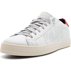 P448 - John White/Red - Sneakers - Wit