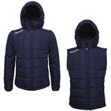 Kappa - Gewatteerd Trainingsjack - Zwart - Polyester - WATER PROTECTION