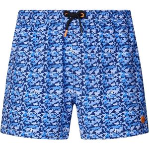 Save The Duck, Heren, Badkleding, Blauw, Maat: XL Poliester,