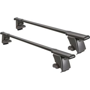 Dakdragers geschikt voor de Peugeot 308 SW 2014 t/m 2021 glad dak - Staal smal - 75kg laadvermogen - Merk Farad