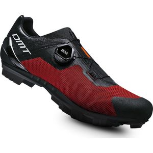 DMT KM4 - MTB schoenen - zwart/rood - mt. 38