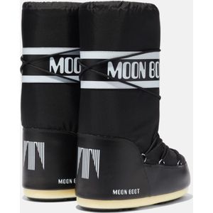 Moon Boot - Dames Schoenen - Zwart - Nylon - Waterdichte Winterlaarzen