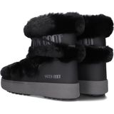 MOON BOOT Ltrack Faux Fur Boots Dames - Zwart