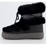 Moon Boot - Ltrack - Snowboot - Zwart - Faux Fur - Waterafstotend Nylon