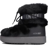 Moon Boot - Ltrack - Snowboot - Zwart - Faux Fur - Waterafstotend Nylon