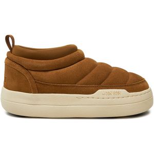 Moonboot - Pantoffels - Bruin - Suède - Uniseks