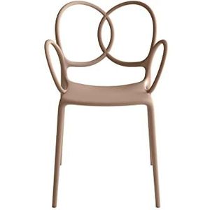 driade Sissi fauteuil, polypropyleen, roze, medium