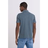 Replay - Polo - Blauw - Katoen - Normale Fit