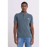 Replay - Polo - Blauw - Katoen - Normale Fit