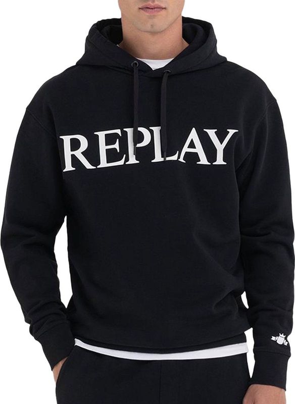 Replay - M6529.000.22890p Hoodie - Groen - Katoen