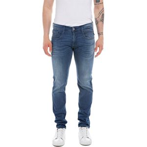 Replay - Heren Jeans - Blauw - Katoen