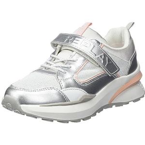 Replay Athena Jr-4 sneakers voor meisjes, 050 Silver, 29 EU