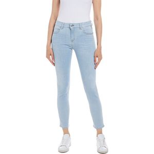 Replay Faaby Jeans voor dames, 011 Super Light Blue, 27W x 28L