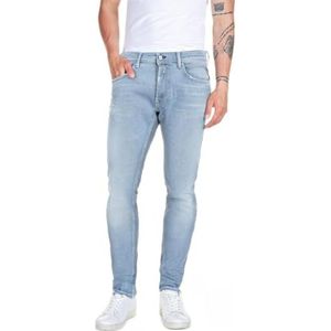 Replay heren willbi jeans, 010, lichtblauw, 27W x 32L
