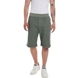 Replay Heren M9939 Bermudas, 703 Aviator Green, 31, 703 Aviator Groen, 31W