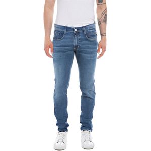 Replay - Anbass Hyperflex - Slim Fit Jeans - Medium Blue