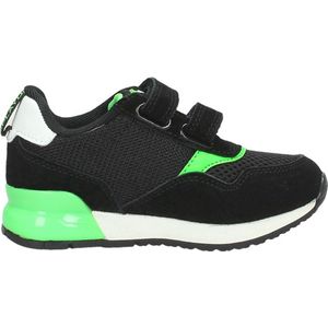 Replay - Shoot - Klittenbandsneaker - Zwart/groen