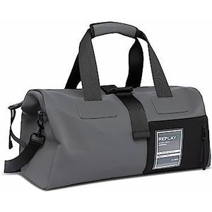 Replay Weekender reistas 52 cm grey black