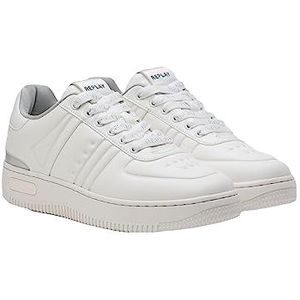 Replay Dames Epic Emboss Sneaker, 041 Off White, 38 EU, 041, gebroken wit., 38 EU