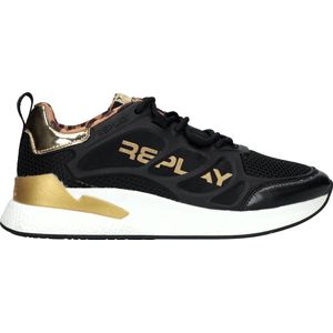 Replay - Maze JR 5 - Sneakers - Zwart - Mesh-Textiel/Kunstleer