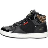 Replay - Cobra 1 - Hoge Sneakers - Zwart - Textiel en Lederlook