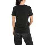 Replay - T-shirt - Zwart - 098 - Dames